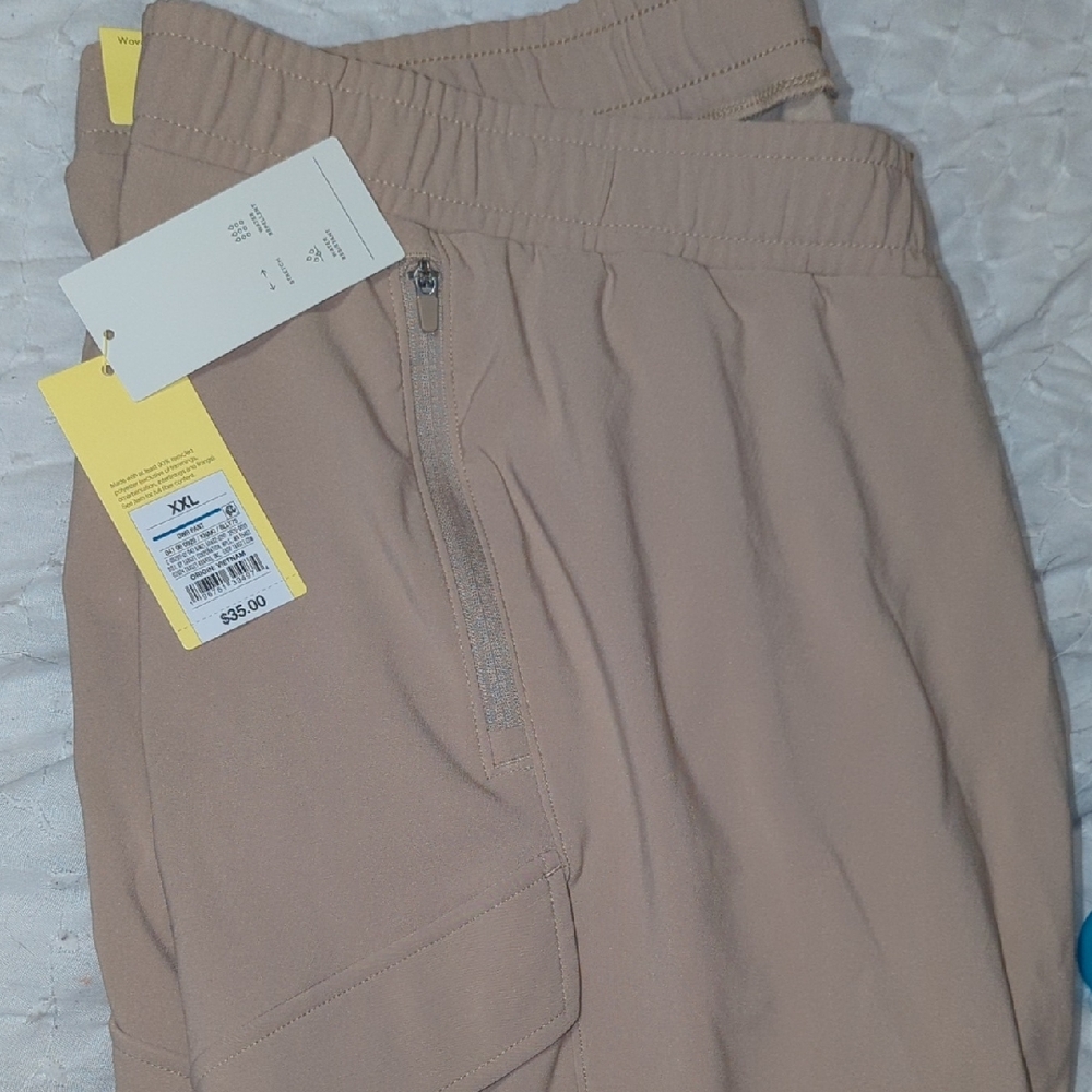 Box  All In motion Casual Tan Cargo Pants XXL